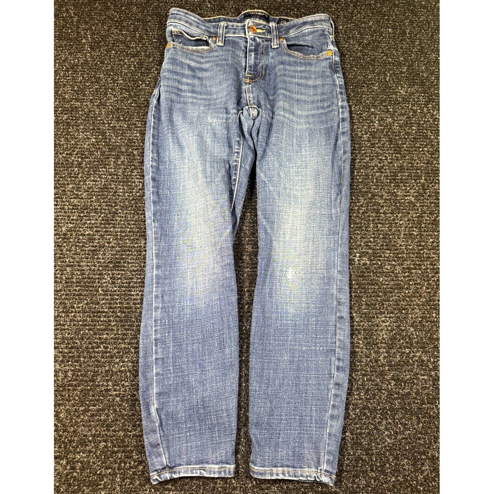Lucky Brand Womens Jeans Size 6 28 Ankle Skinny Stretch Medium Wash Blue Denim
